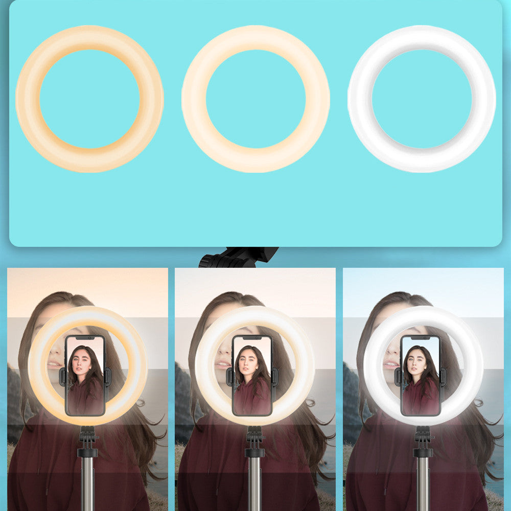 Illuminate Your Moments with the Integrated Rechargeable Ring Light