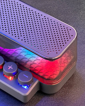 Experience Sound Like Never Before with the Colorful Keyboard Luminous Bluetooth Speaker