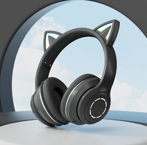 Cat Ear Luminous Electric Competition Wireless Headphone