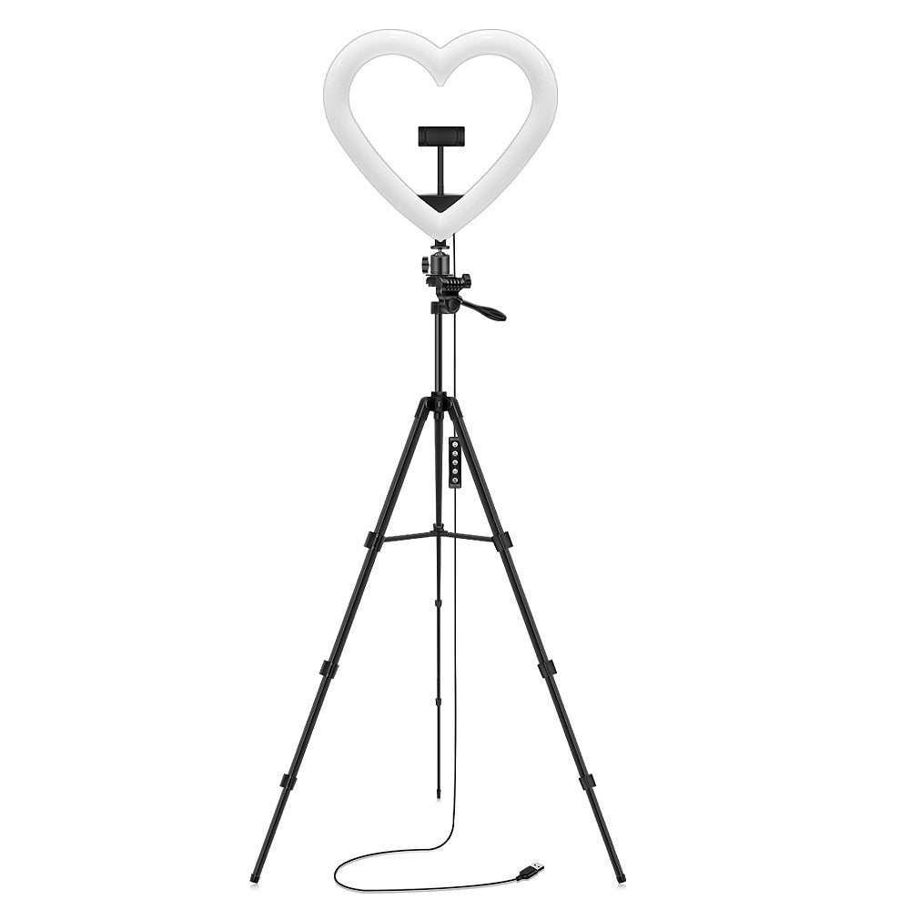 12 Inch Love Music Style RGB Ring Light Tripod