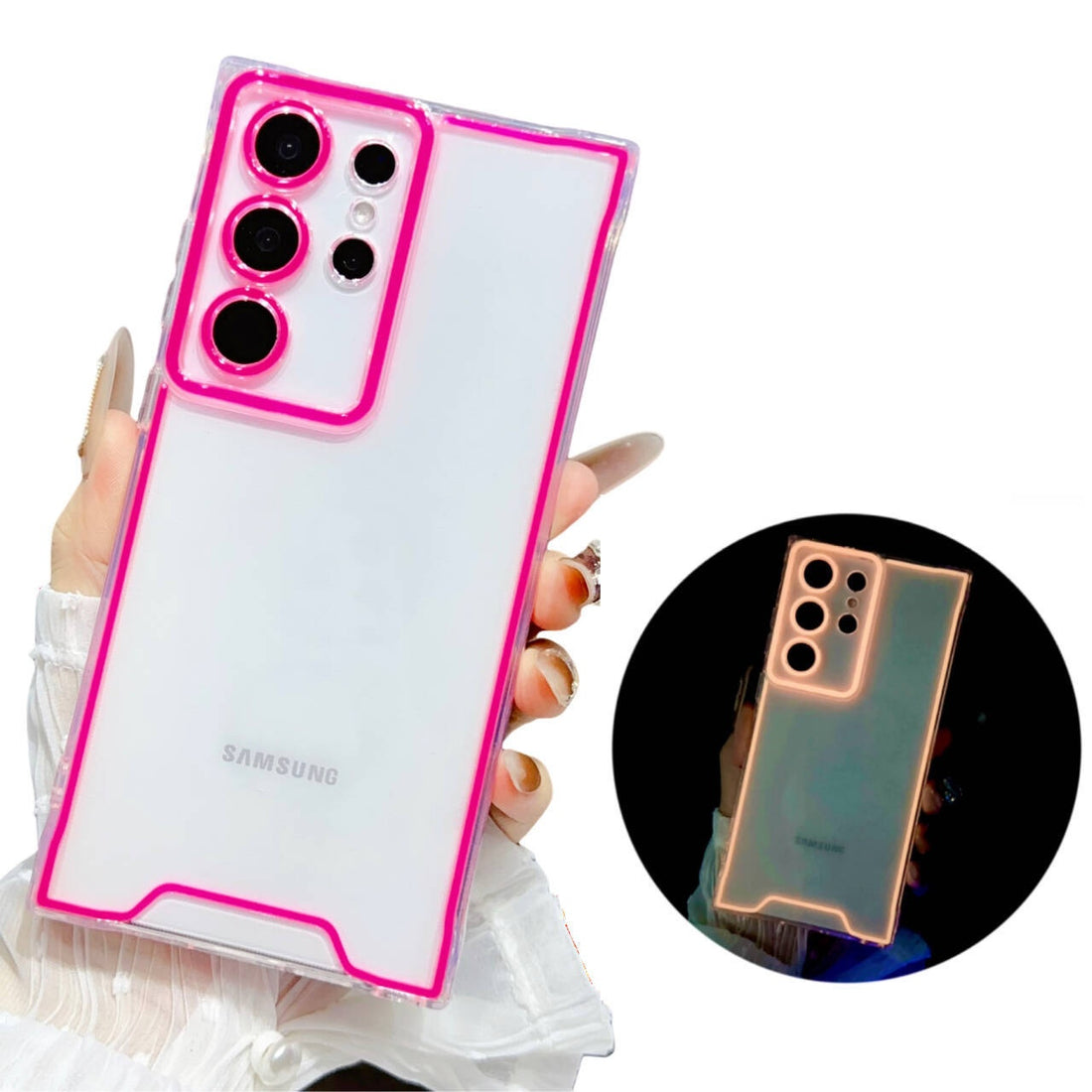 Transparent Luminous Phone Case