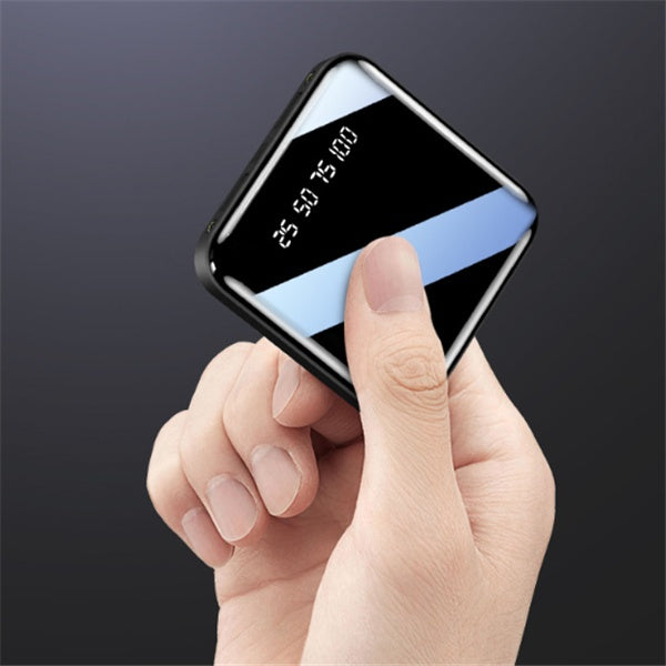20000 MAh Portable Mirror Digital Display Power Bank