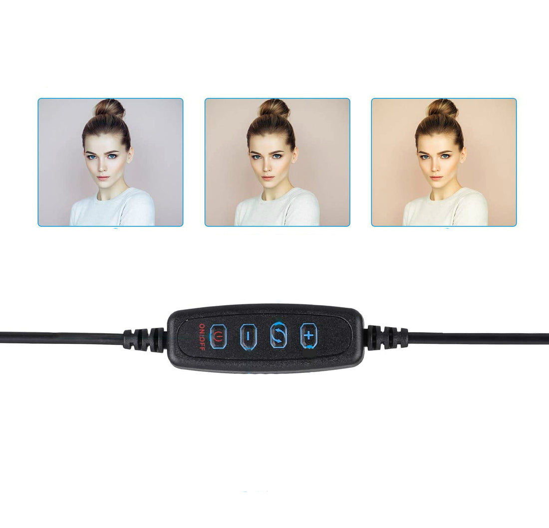 Compatible with Apple 10 LED Ring Light