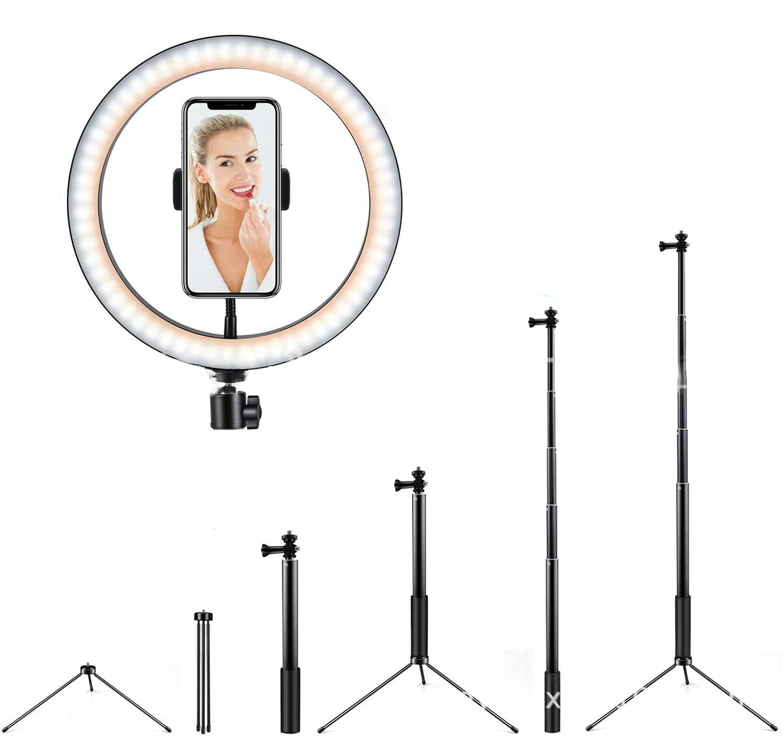Compatible with Apple 10 LED Ring Light