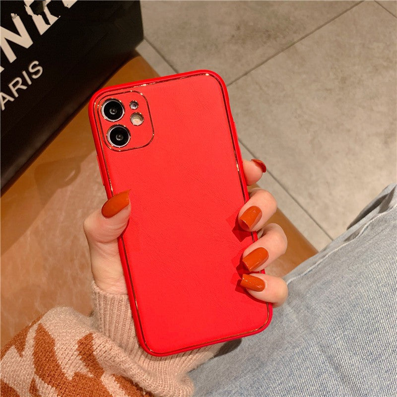 High-end Leather Iphone Case