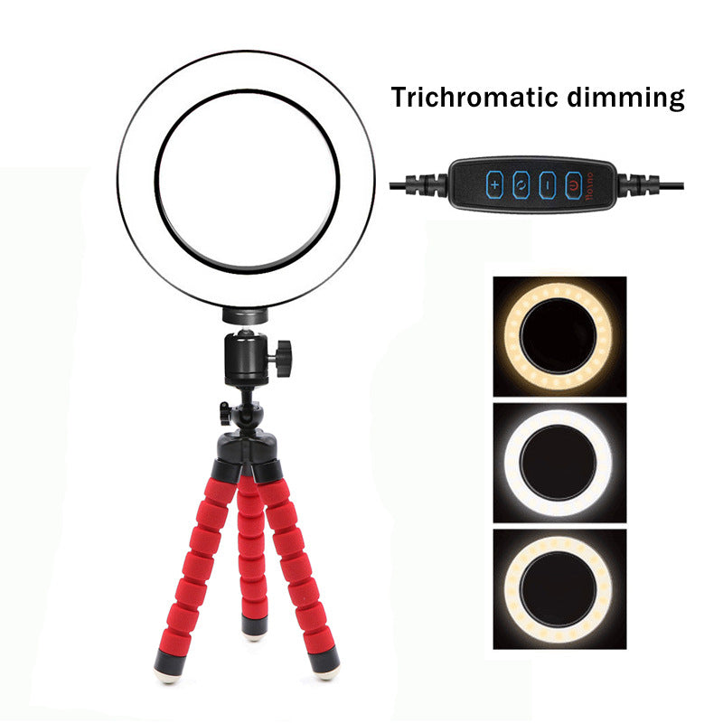 Octopus Tripod 6 Inch Ring Light