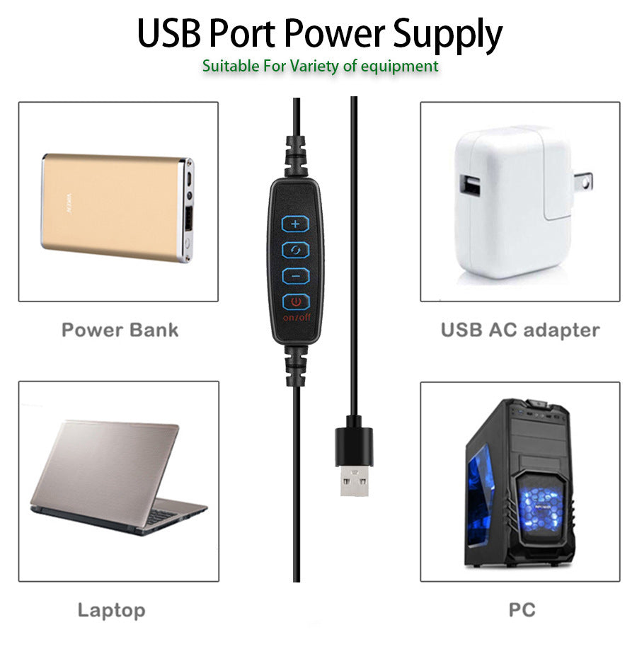 Octopus Tripod 6 Inch Ring Light