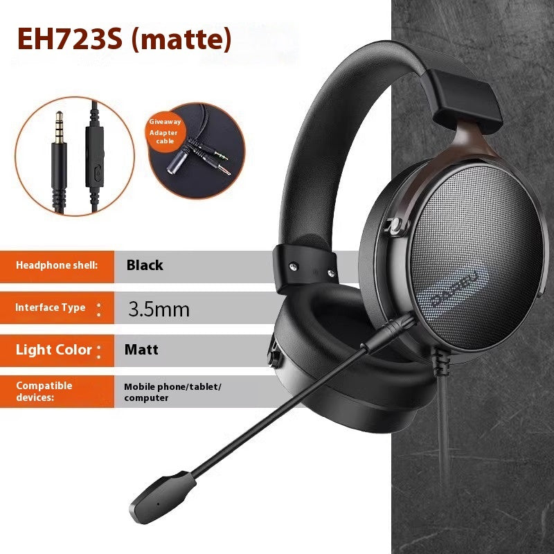 Gaming Electronic Noise Cancelling Wired Headphones