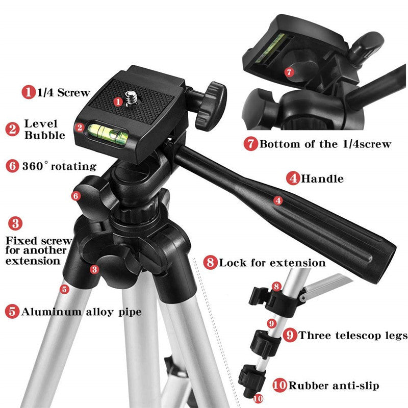 High-quality Broadcast Tripod Stand