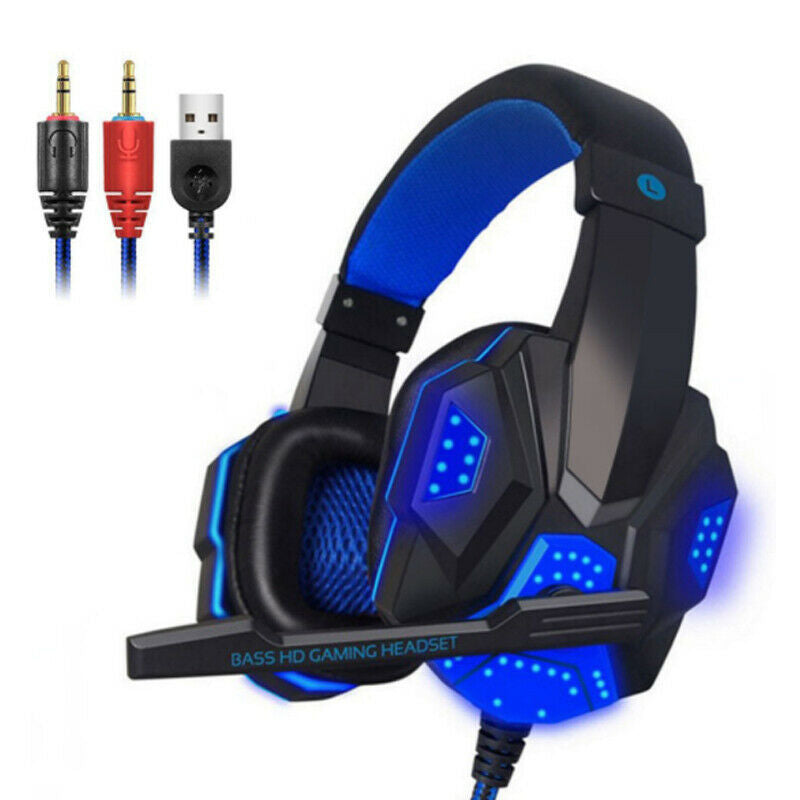 3.5mm LED Gaming Headphones With Mic