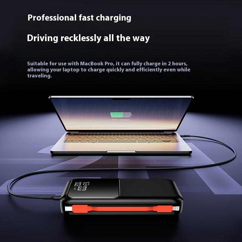 3C Certified 45W Power Bank With Cable 20000 MA Mobile Power Supply