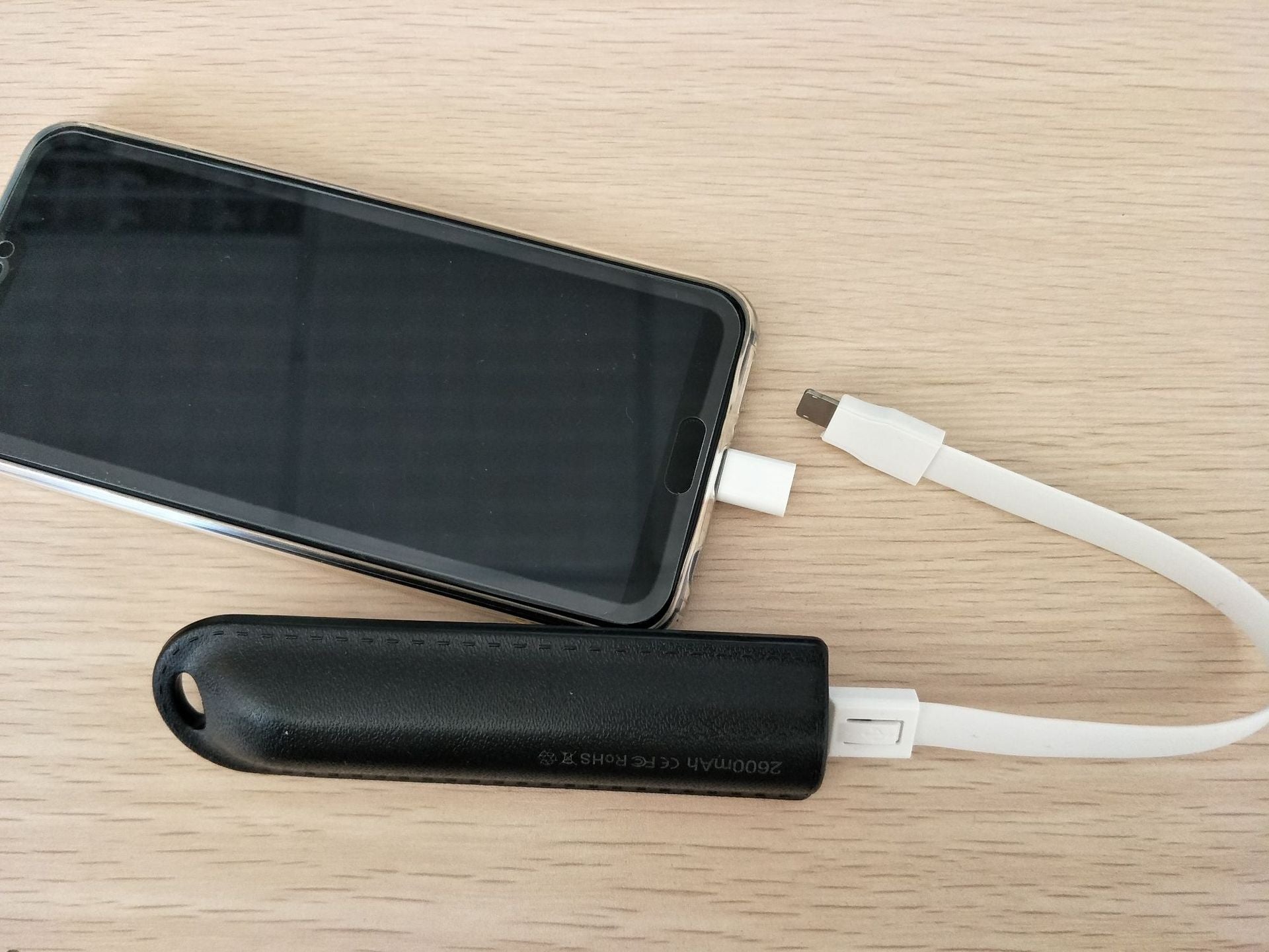 Creative Single Section Keychain Portable Power Bank