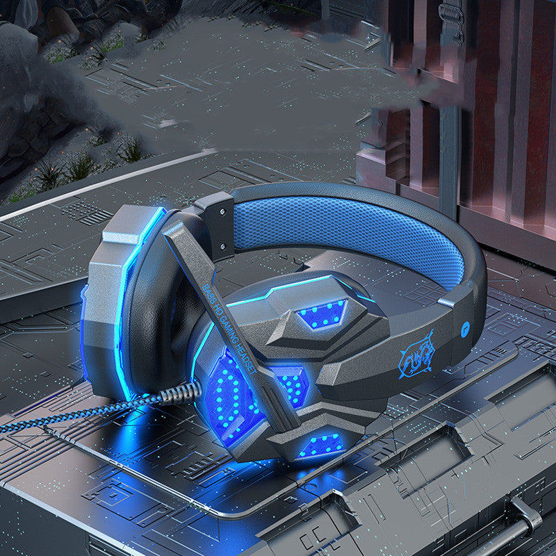 Gaming 7.1 Wire-controlled Light-emitting Headphones