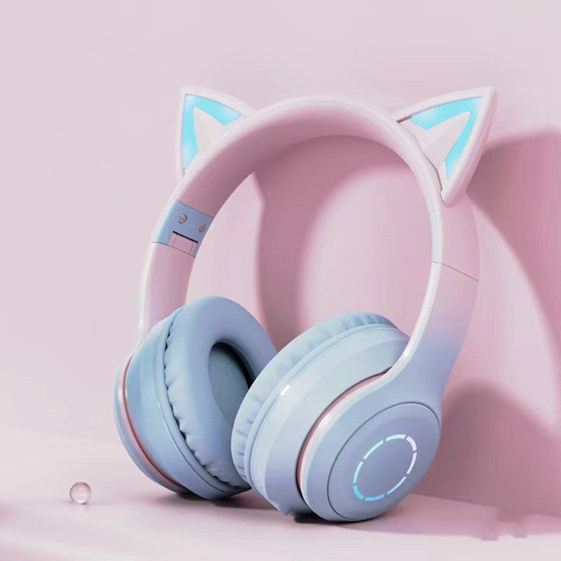 Cat Ear Luminous Electric Competition Wireless Headphone