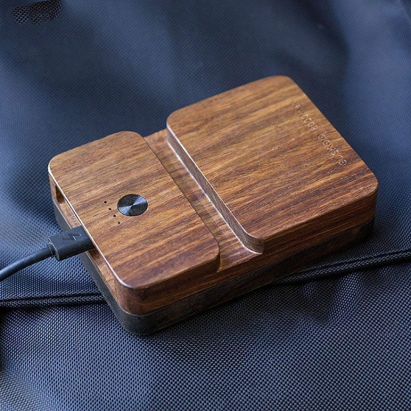 Solid Wood 10000mAh Power Bank