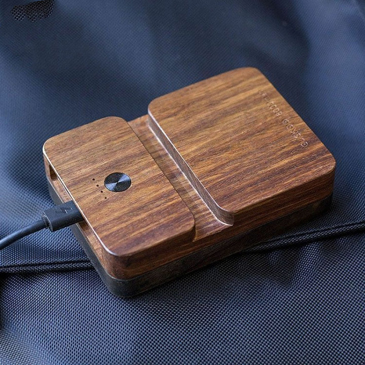 Solid Wood 10000mAh Power Bank