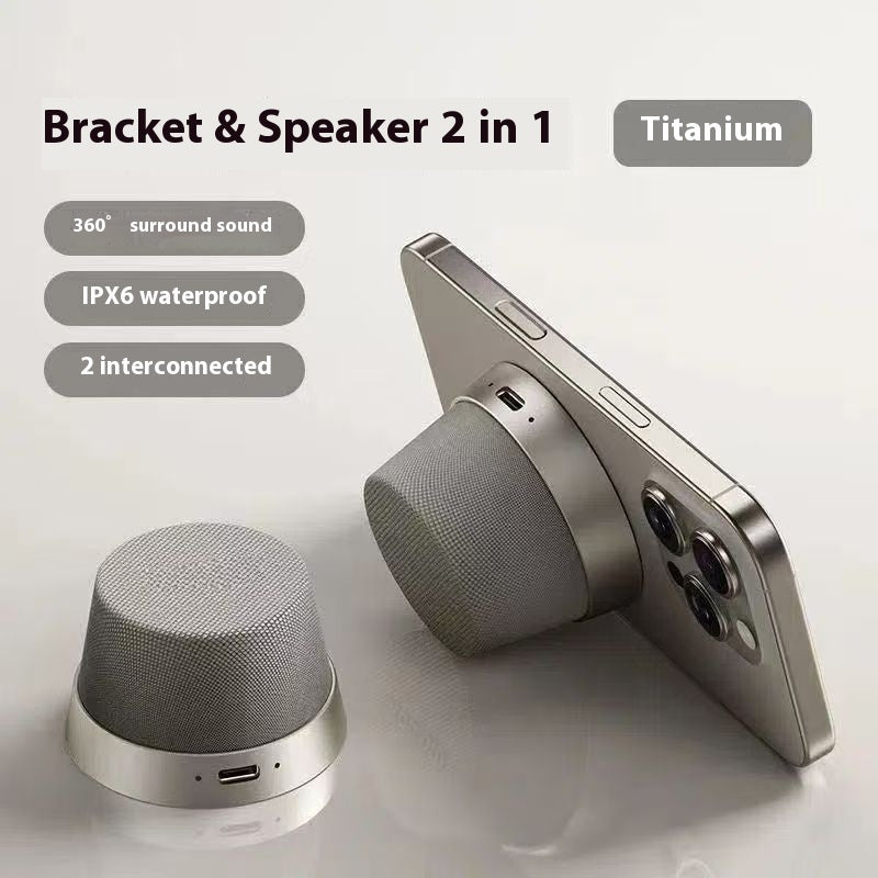 Portable Waterproof Mini Magnetic Bluetooth Speaker