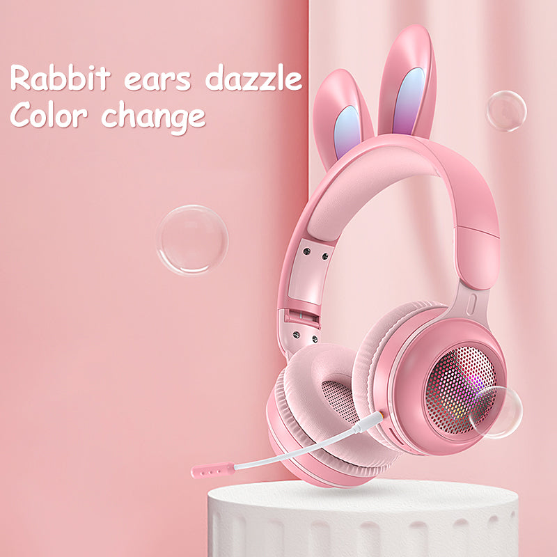 Rabbit Ear Wireless Luminous Headphones