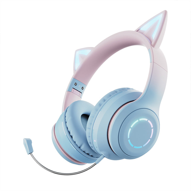 Cat Ear Luminous Electric Competition Wireless Headphone