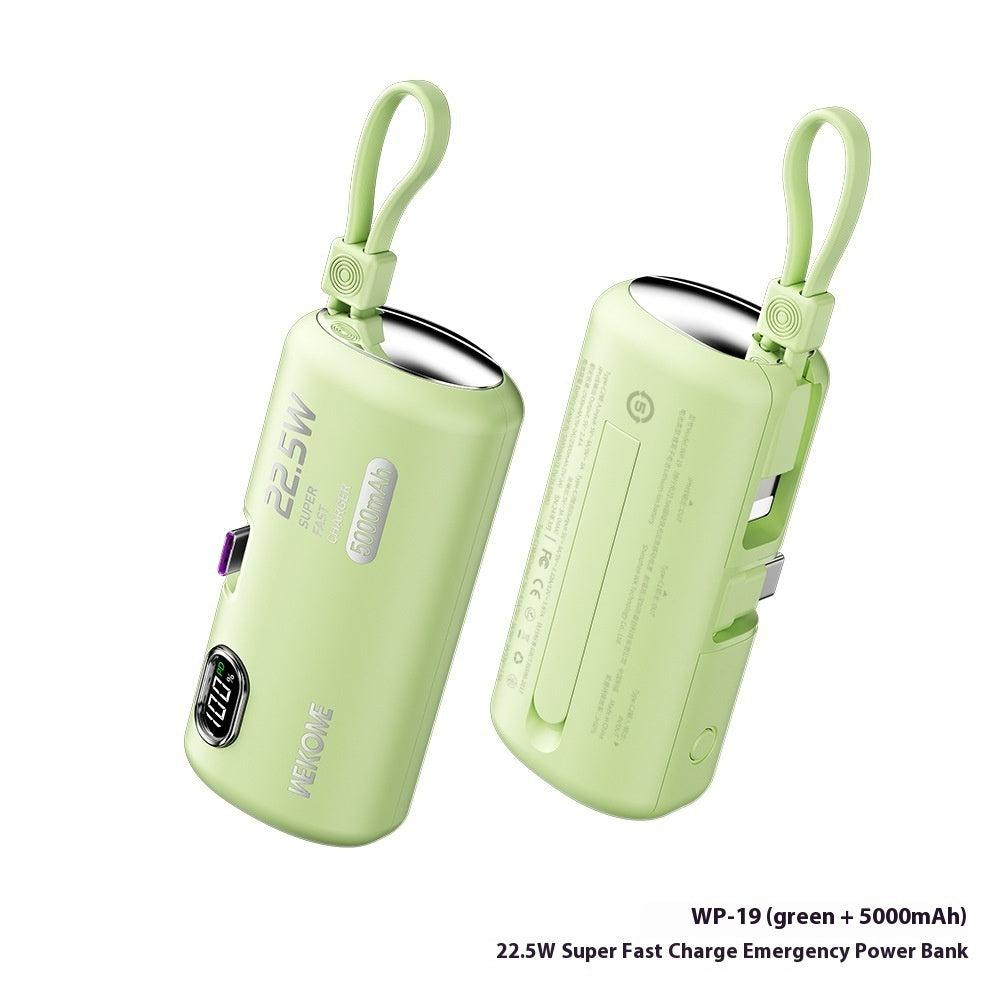 Portable Mini Capsule Power Bank