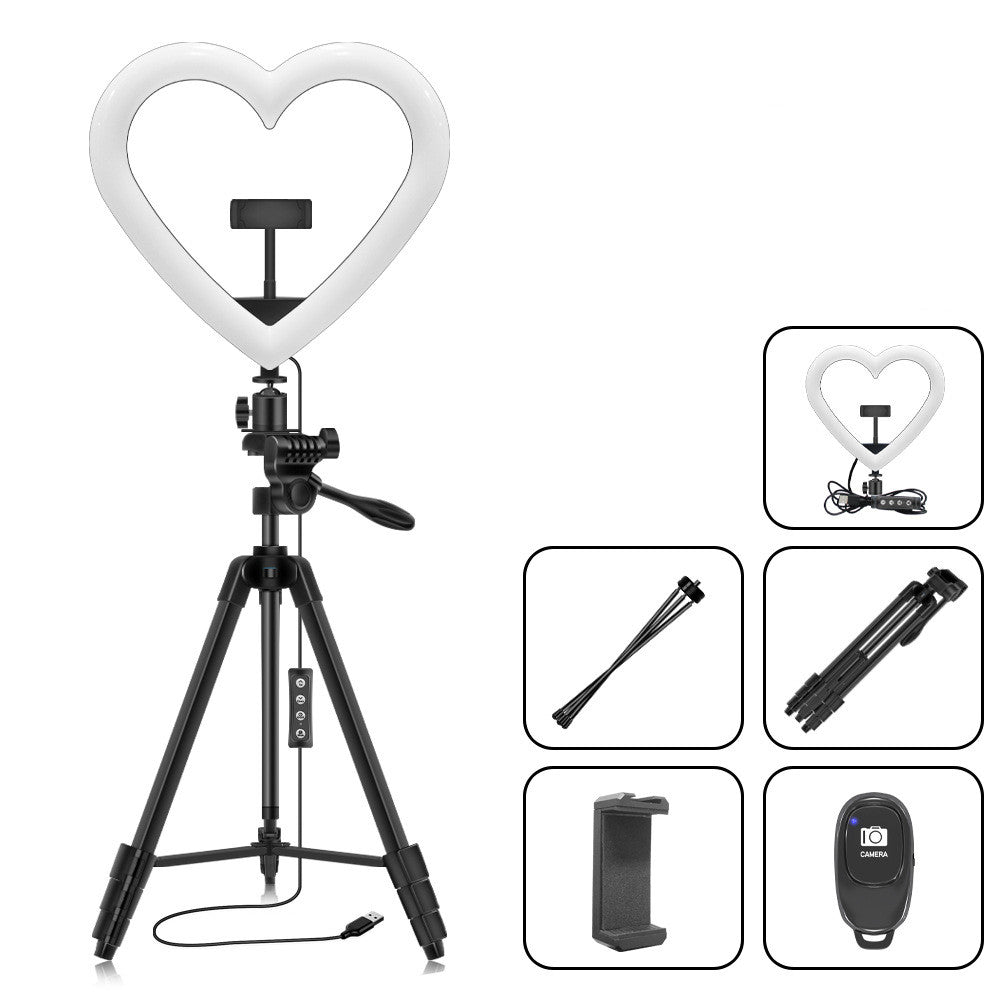 12 Inch Love Music Style RGB Ring Light Tripod