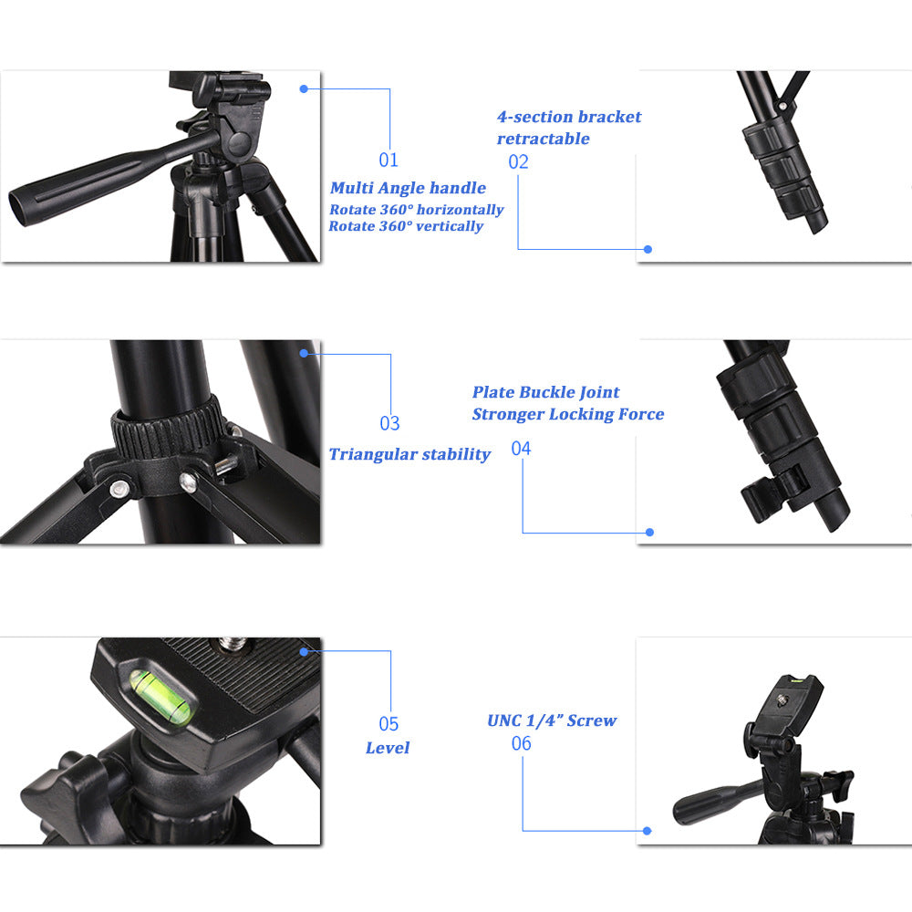 High-quality Broadcast Tripod Stand